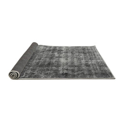 Sideview of Persian Gray Bohemian Rug, abs1768gry