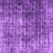 Square Persian Purple Bohemian Rug, abs1768pur