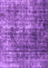 Machine Washable Persian Purple Bohemian Area Rugs, wshabs1768pur