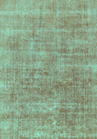 Abstract Turquoise Modern Rug, abs1769turq