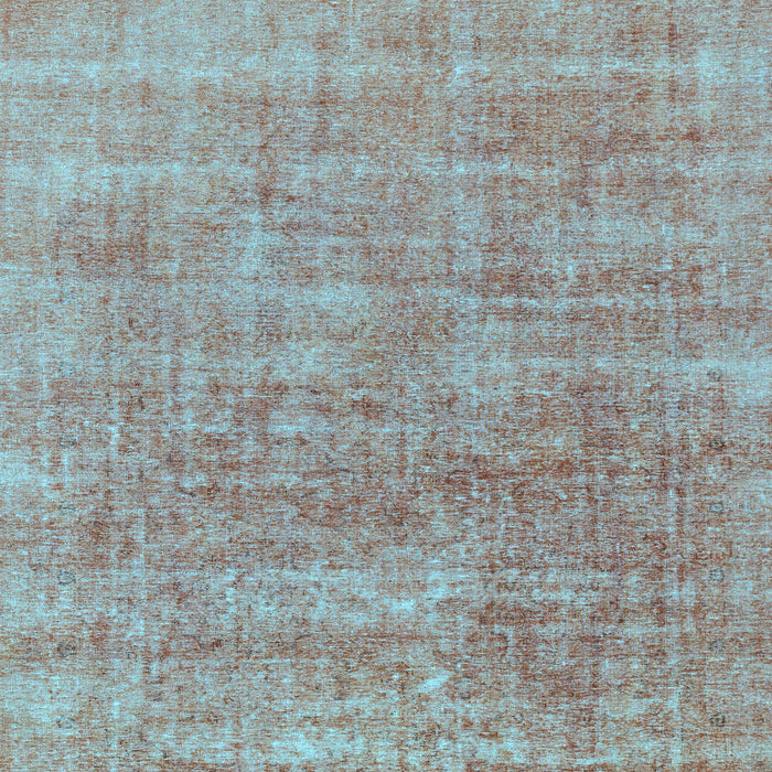 Square Machine Washable Abstract Light Blue Modern Rug, wshabs1769lblu