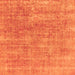 Square Machine Washable Abstract Orange Modern Area Rugs, wshabs1769org