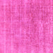 Square Abstract Pink Modern Rug, abs1769pnk