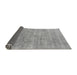 Sideview of Abstract Gray Modern Rug, abs1769gry