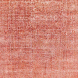 Square Abstract Bright Orange Modern Rug, abs1769