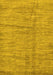 Machine Washable Abstract Yellow Modern Rug, wshabs176yw