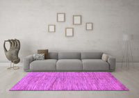 Machine Washable Abstract Purple Modern Rug, wshabs176pur