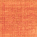 Square Abstract Orange Modern Rug, abs1770org