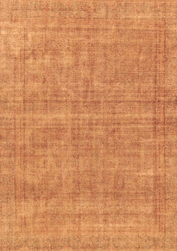 Abstract Brown Modern Rug, abs1770brn