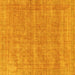 Square Abstract Yellow Modern Rug, abs1770yw