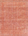 Abstract Bright Orange Modern Rug, abs1770