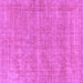 Square Machine Washable Abstract Purple Modern Area Rugs, wshabs1770pur