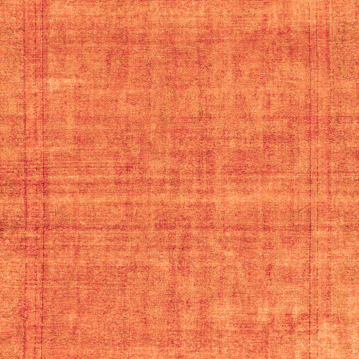 Machine Washable Abstract Orange Modern Area Rugs, wshabs1770org