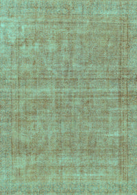 Abstract Turquoise Modern Rug, abs1770turq