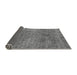 Sideview of Abstract Gray Modern Rug, abs1771gry