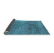 Sideview of Abstract Light Blue Modern Rug, abs1771lblu