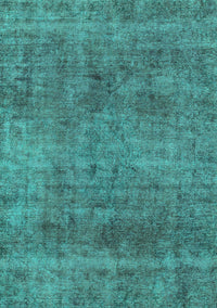 Abstract Turquoise Modern Rug, abs1771turq