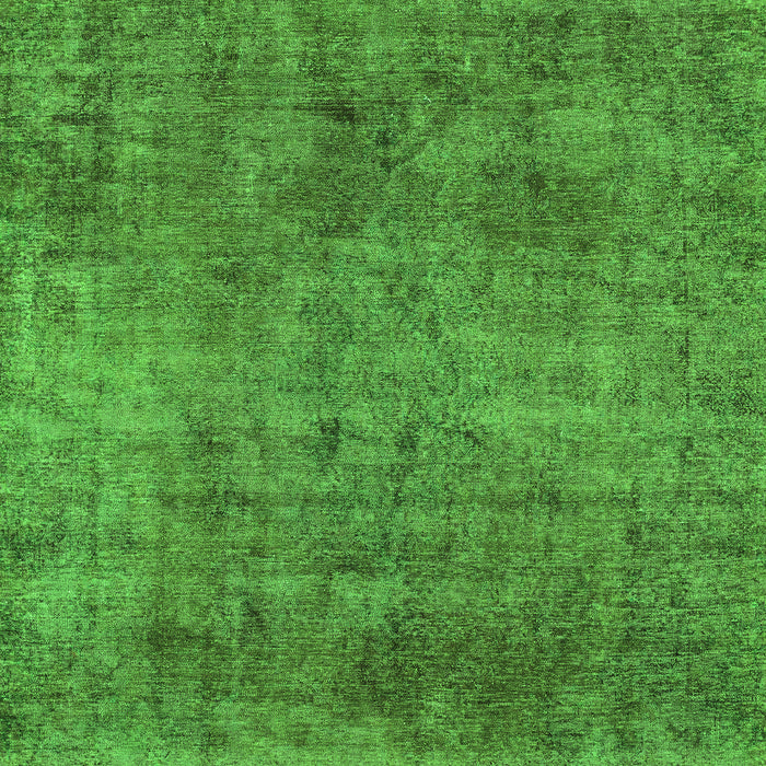 Machine Washable Abstract Green Modern Area Rugs, wshabs1771grn
