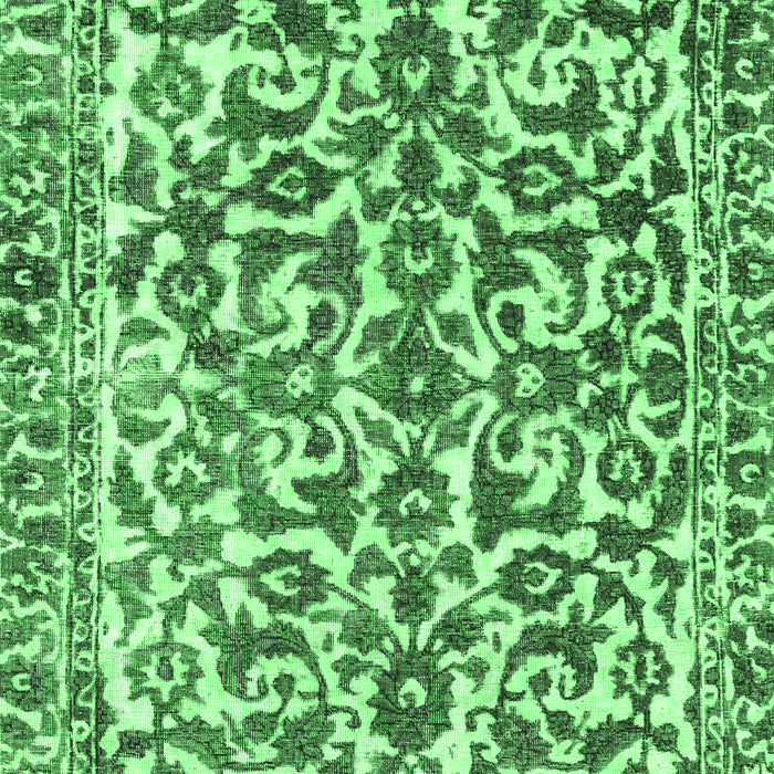 Abstract Emerald Green Modern Rug, abs1773emgrn