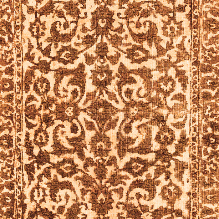 Machine Washable Abstract Orange Modern Area Rugs, wshabs1773org