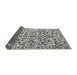 Sideview of Abstract Gray Modern Rug, abs1773gry