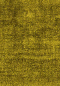 Abstract Yellow Modern Rug, abs1774yw