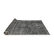 Sideview of Abstract Gray Modern Rug, abs1774gry