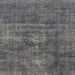 Square Machine Washable Abstract Grey Gray Rug, wshabs1774