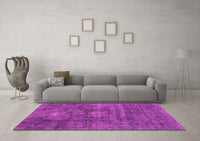 Machine Washable Abstract Pink Modern Rug, wshabs1774pnk