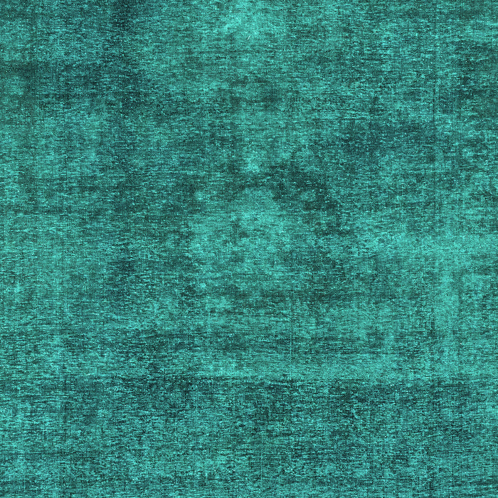 Machine Washable Abstract Turquoise Modern Area Rugs, wshabs1774turq