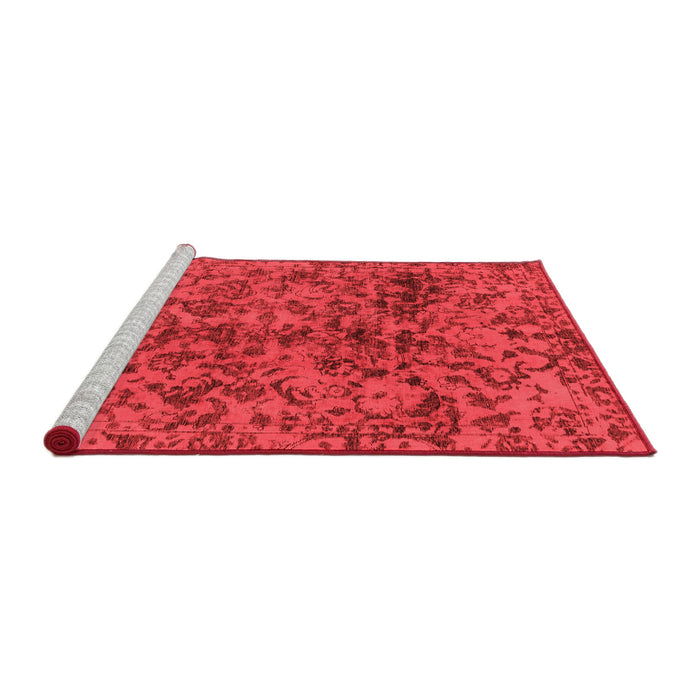 Modern Red Washable Rugs