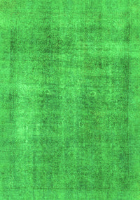 Abstract Green Modern Rug, abs1776grn