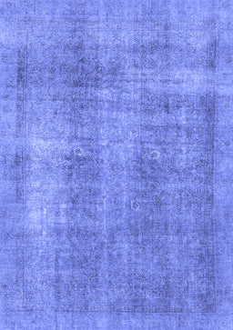 Abstract Blue Modern Rug, abs1776blu