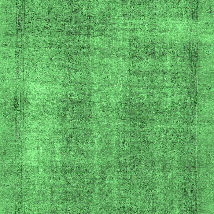 Abstract Emerald Green Modern Rug, abs1776emgrn