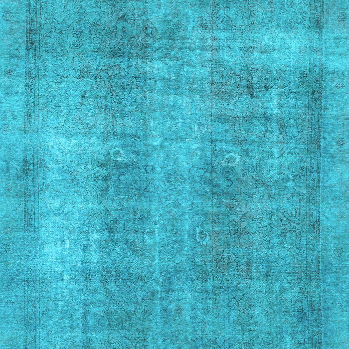 Machine Washable Abstract Light Blue Modern Rug, wshabs1776lblu