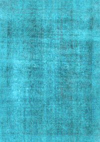 Abstract Light Blue Modern Rug, abs1776lblu