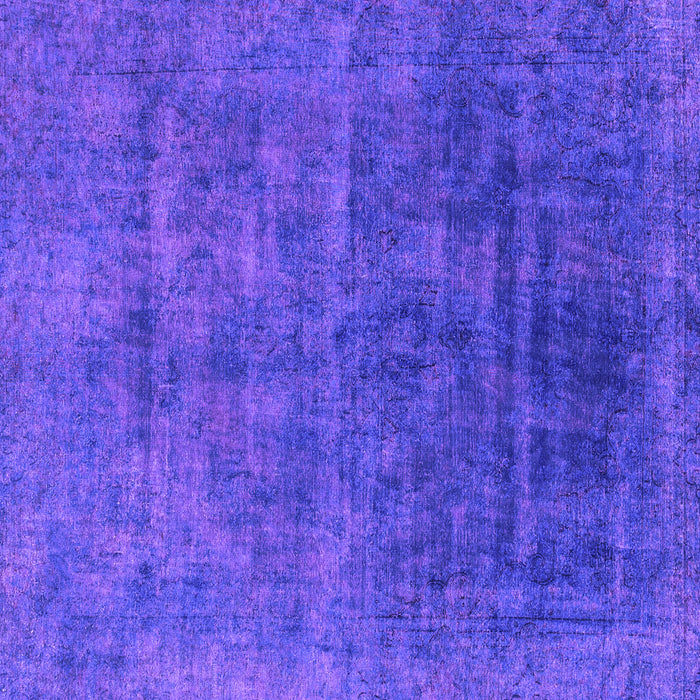 Square Abstract Purple Modern Rug, abs1777pur