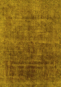 Abstract Yellow Modern Rug, abs1777yw