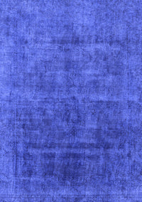 Abstract Blue Modern Rug, abs1777blu