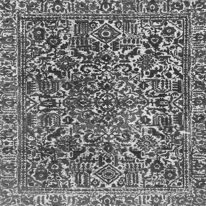 Square Machine Washable Abstract Gray Modern Rug, wshabs1778gry