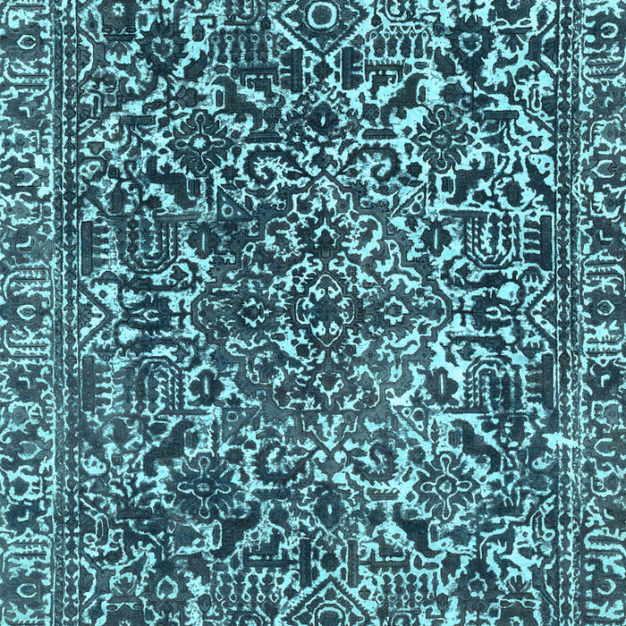 Machine Washable Abstract Light Blue Modern Rug, wshabs1778lblu