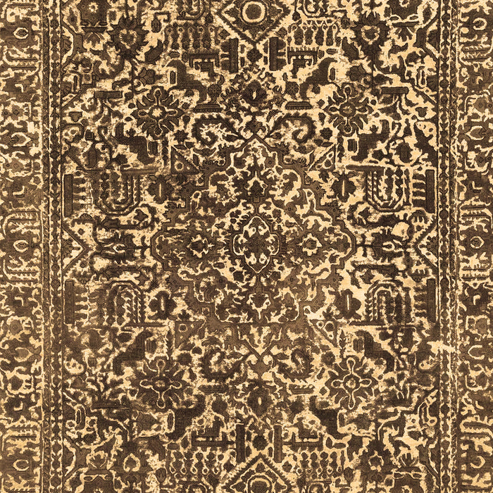 Abstract Brown Modern Rug, abs1778brn