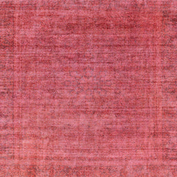 Square Machine Washable Abstract Red Rug, wshabs1779