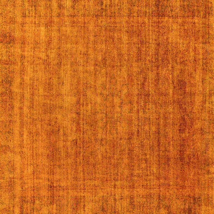 Square Machine Washable Abstract Yellow Modern Rug, wshabs1779yw