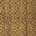 Square Abstract Brown Modern Rug, abs177brn