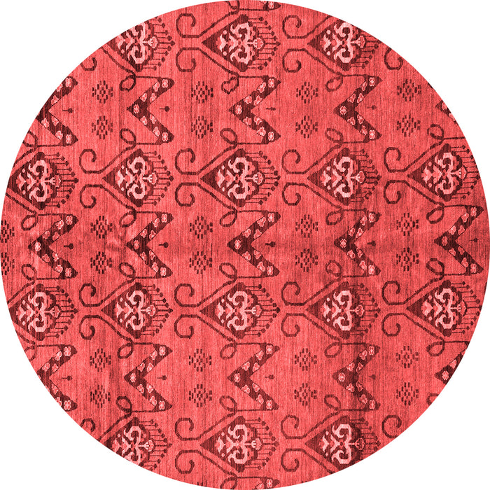 Abstract Red Modern Rug, abs177red