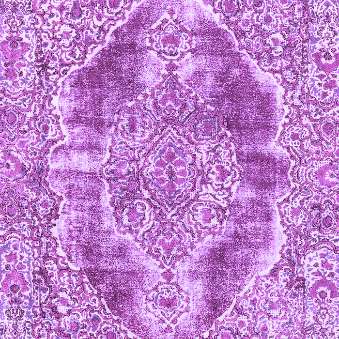 Abstract Purple Modern Rug, abs1780pur