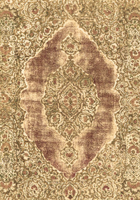 Abstract Brown Modern Rug, abs1780brn