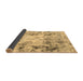 Sideview of Abstract Brown Modern Rug, abs1781brn