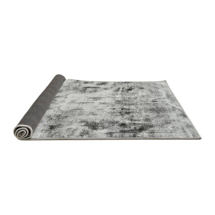 Sideview of Abstract Gray Modern Rug, abs1781gry